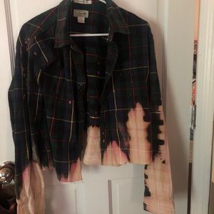 Homemade bleached tops